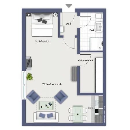 Apartmán Strandjuwel 40 *